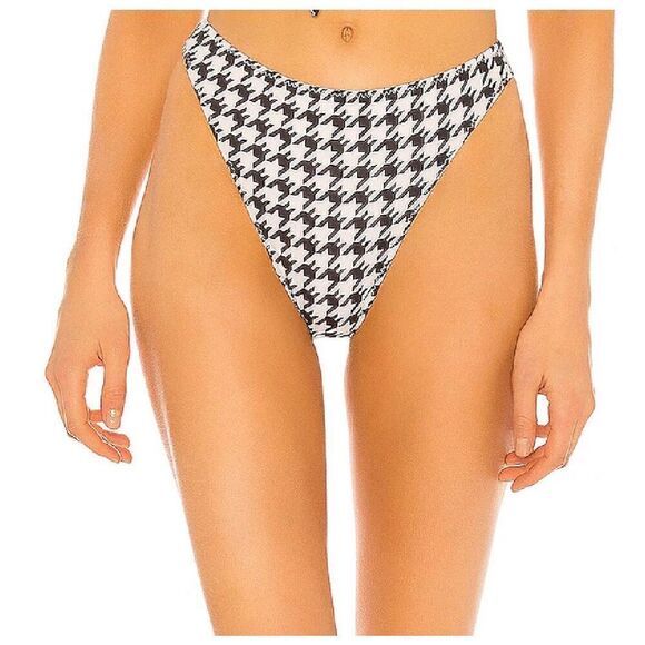 New SKIN BY SAME houndstooth bikini. Retails $220. S-top/M-bottom - Picture 6 of 11